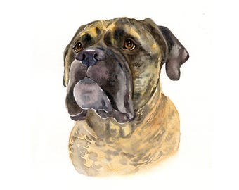 Custom pet portrait, Handmade artwork 8X10inch size