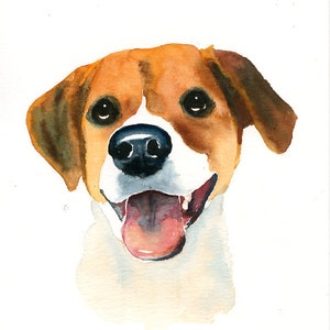 RITRATTO DEL tuo animale DOMESTICO Acquerello su carta 20x25cm