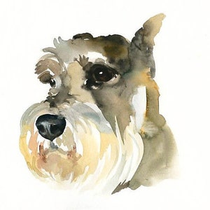 Custom pet portrait Pet portrait painting Pet portrait Custom pet portrait painting Pet memorial Pet portrait watercolor Custom Dog portrait image 1