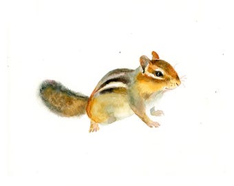 Original watercolor painting 8x10inch