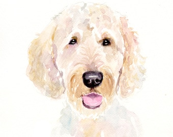 Retrato personalizado de perro, arte de mascotas por encargo, monumento conmemorativo para mascotas hecho a mano.