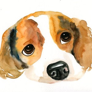 RITRATTO DEL tuo animale DOMESTICO Acquerello su carta 20x25cm