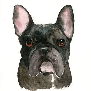 Custom pet portrait Watercolor pet portrait dog portrait Custom pet painting Custom dog portrait Original watercolor painting 8X10inch