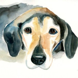RITRATTO DEL tuo animale DOMESTICO Acquerello su carta 20x25cm