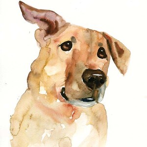 RITRATTO DEL tuo animale DOMESTICO Acquerello su carta 20x25cm