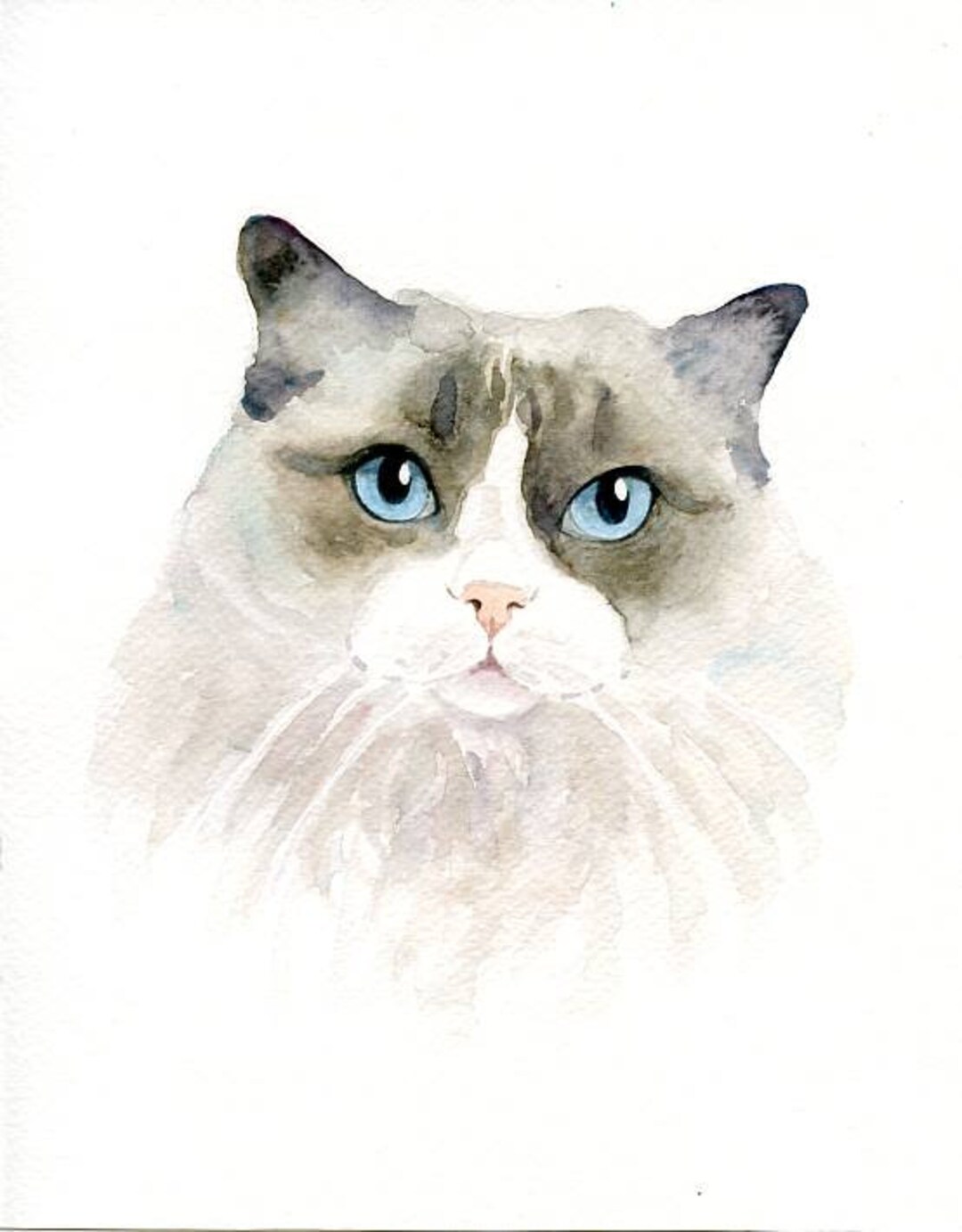 Custom Pet Portrait Custom Cat Portrait Dog Portrait Custom Pet ...