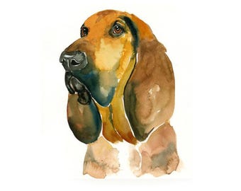 Custom pet portrait, Handmade artwork memorial art  8X10inch size