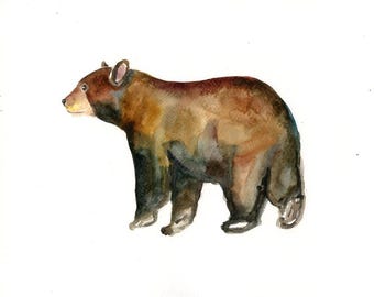 Original watercolor painting 8x10inch