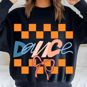 Retrodans, png-bestand | Groovy danscompetitie-clipart, sublimatieontwerp jaren 70-stijl | Digitale download discodans,trendy dansshirt,danser png