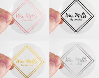 100/500PCS Lamina D'oro Grazie Per Il Tuo Ordine Adesivi - Foto 11