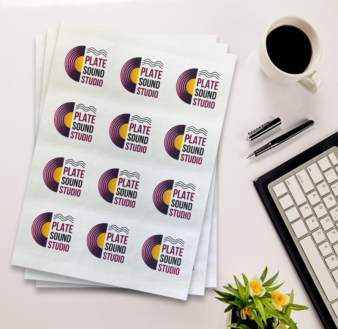 Sticker A4 Size Design Square 60mm Stickers, A4 Sheets, Personalized Stickers, Matte Finish ...