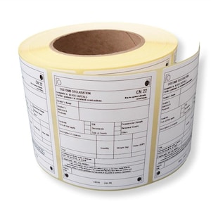 Etichette di dichiarazione doganale CN22 nuove da 100 mm x 76 mm, adesivi postali 50, 100, 1000