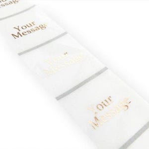 Etiquetas adhesivas redondas de 45 mm con papel dorado transparente para imprimir su mensaje o logotipo
