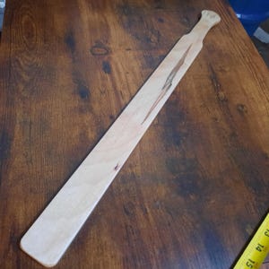 Maple Spanking Paddle 23&quot;