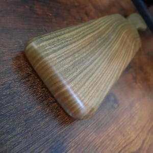 Lignum Vitae Hardwood Paddle 16&quot; Ergonomic Handle