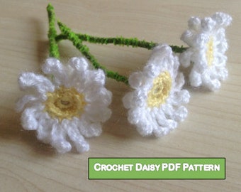 Crochet Daisy Pattern