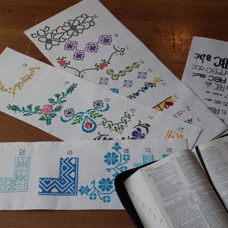 Bible Verse Cross Stitch Pattern - Etsy