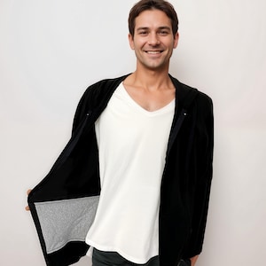 Top Surgery Hoodie with Surgical Drain Pockets