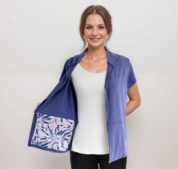 Post Mastectomy Shirts With Drain Pockets Breast Djibouti - View #14