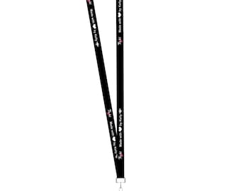 Mastectomy Drain Shower Lanyard. Holds surgical drains in the shower.