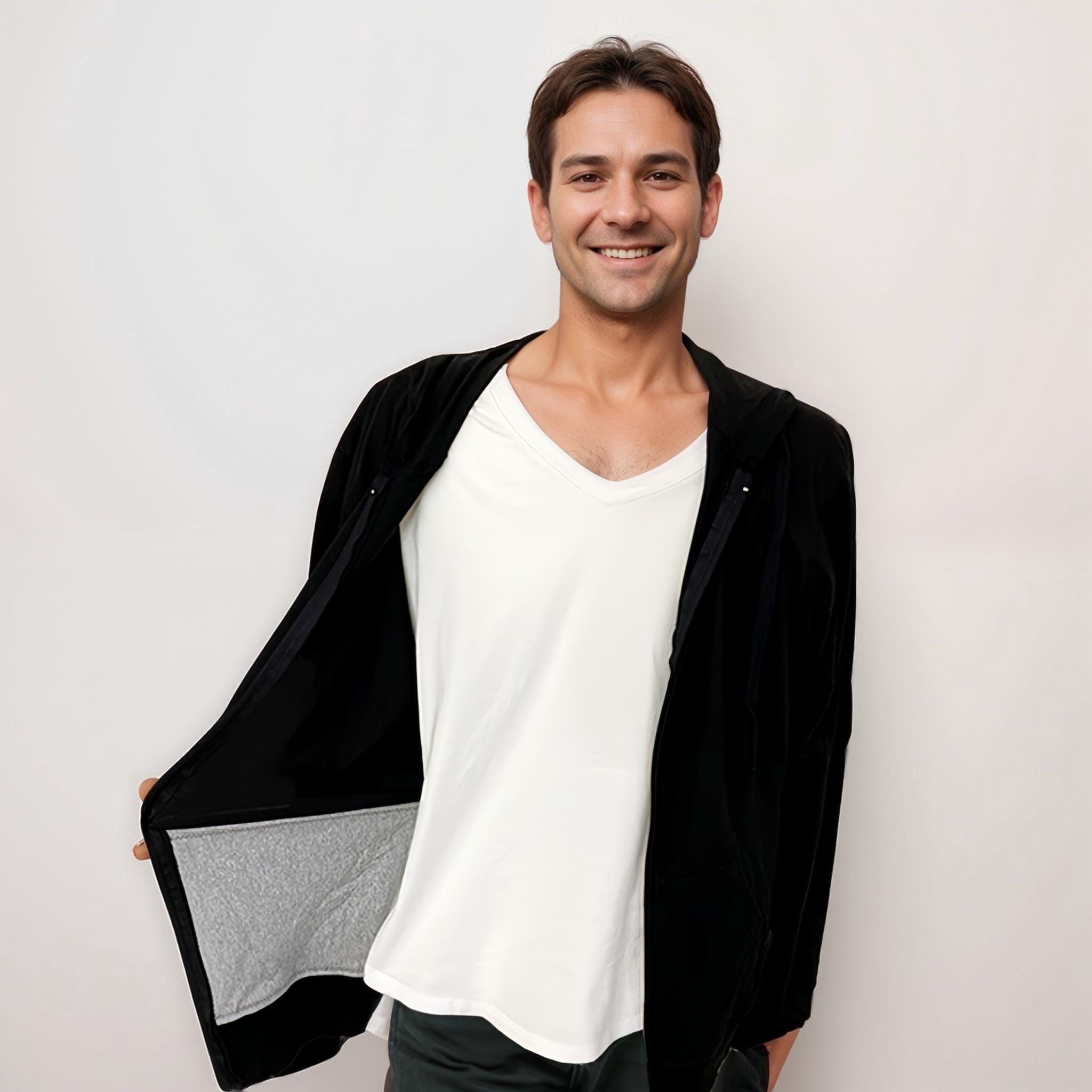 Top Surgery Hoodie with Surgical Drain Pockets