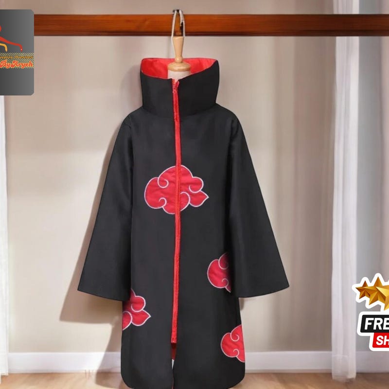 Akatsuki Costume Etsy Akatsuki Costume Etsy