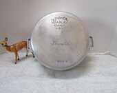 Vintage Wagner Ware Sidney -0- Magnalite 4248 M, 6 quart 8 Inch, Clean Grandma 39 s Kitchen, Soup Pot, Art Deco Detail, Dutch Oven