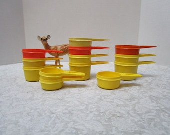 Vintage Tupperware Measuring Cup Replacement: Retro Kitchen Nesting Cup