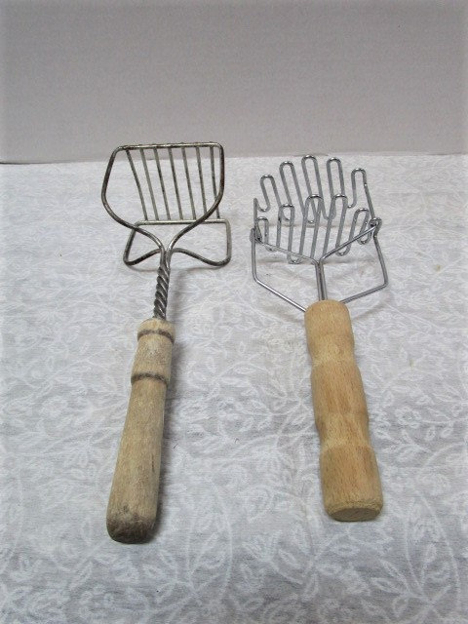CHOICE Unusual Vintage Potato Masher Grandma's Old Etsy
