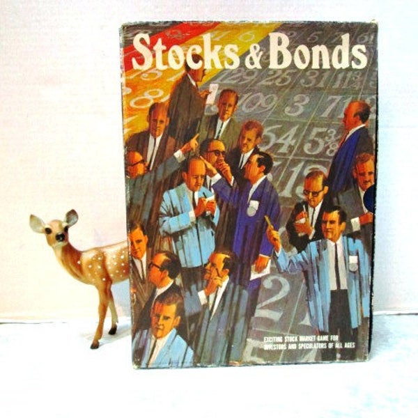 3m Board Game Stocks and Bonds Etsy