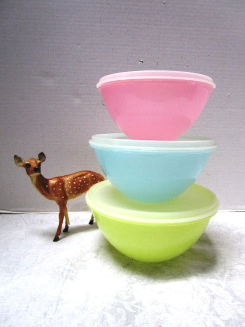 Vintage Tupperware Pastel Yellow Sugar Bowl w/ Lid Durable Etsy