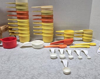 Tupperware Replacements Cups + Spoons to Complete Your Vintage Measuring Set