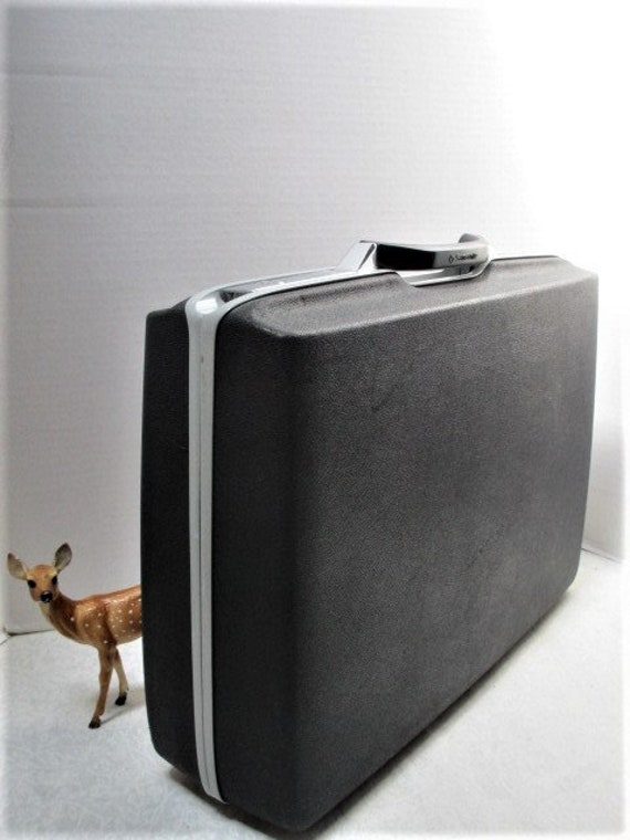 Vintage Samsonite Briefcase w/ Key, Nice Attaché Lapt… - Gem
