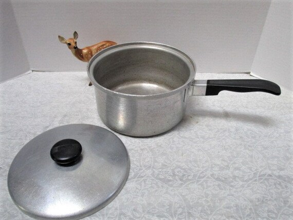 Vintage National Frying Pan, Saucepan, Aluminum Pot 