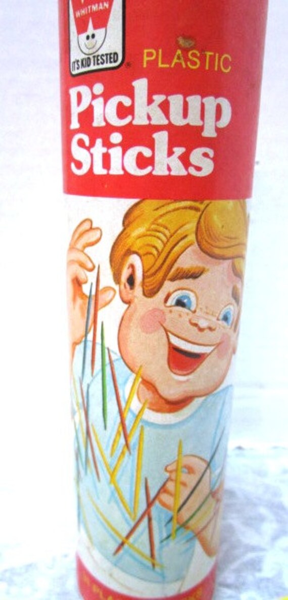 vintage pickup sticks game whitman family game night 1968 etsy pickup stix restaurant