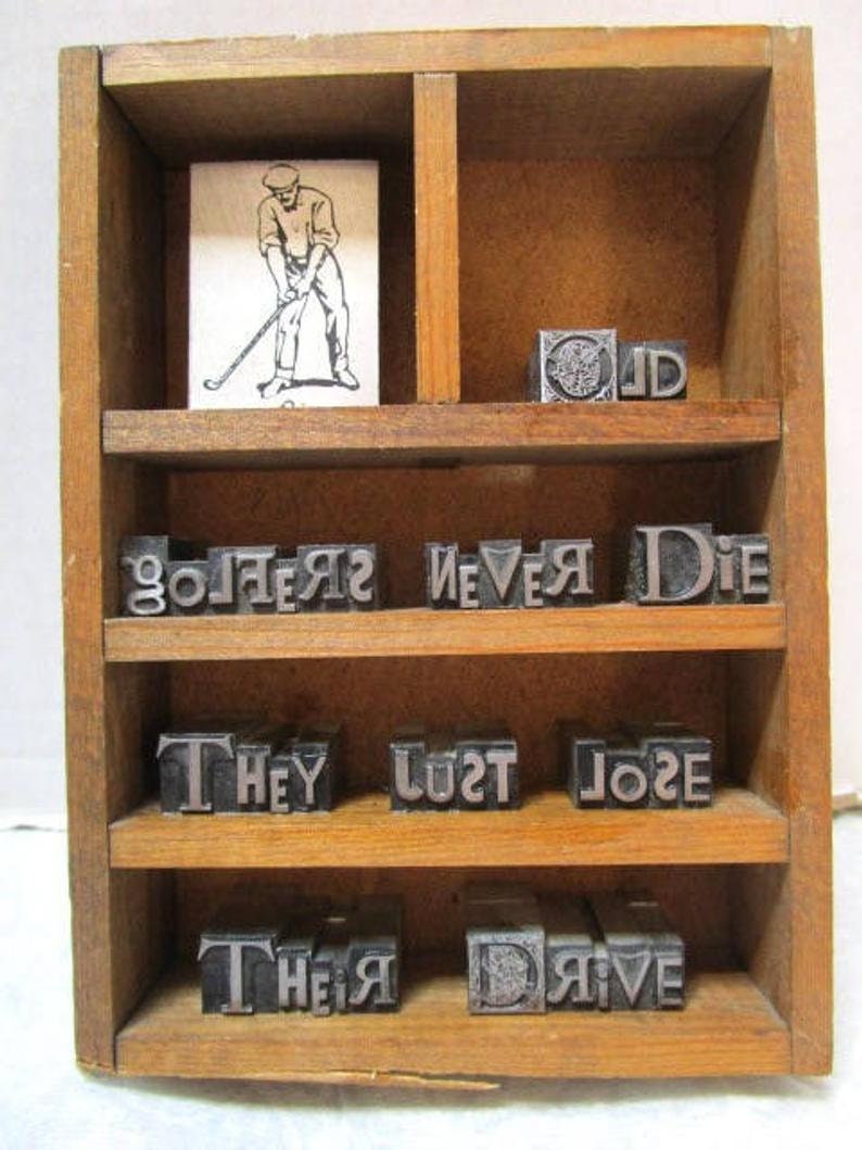 Vintage Letter press Drawer Printers Type Case Letter Tray Etsy