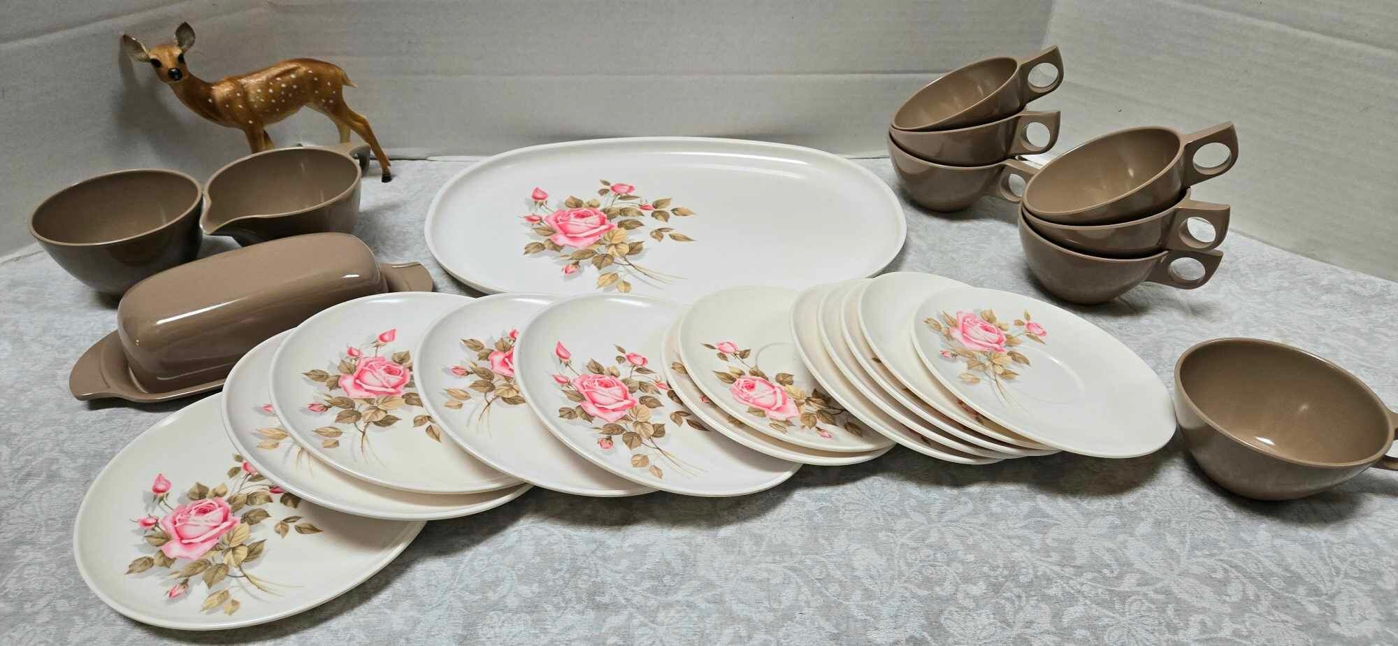 Vintage Raymac Melamine Side Plates: Pastel Colors, Set of 8 - Etsy