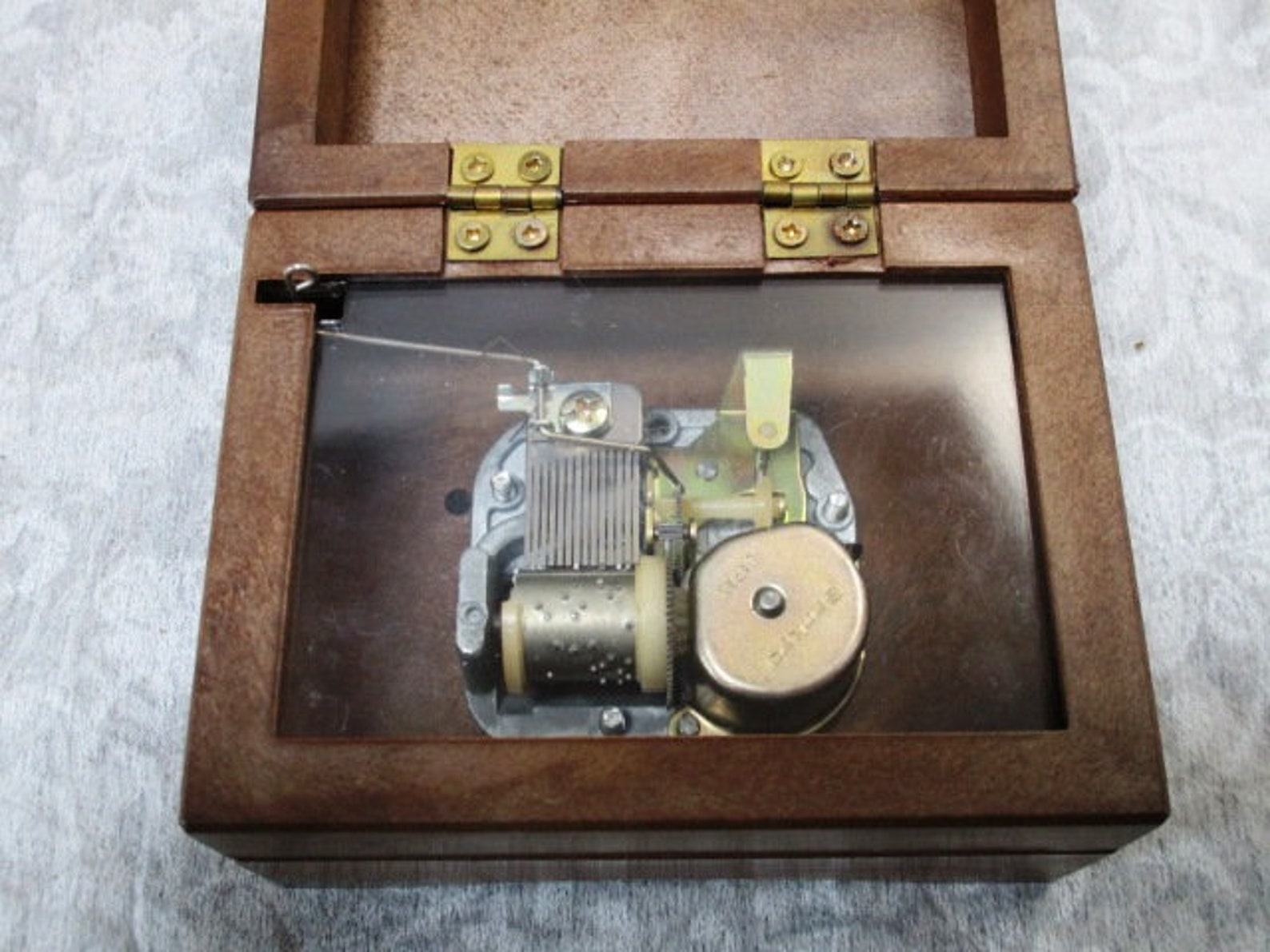 Vintage Jewelry Box / Music Box, Hummel Children, Sankyo Japan Music ...