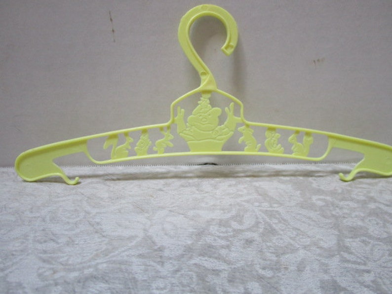 7 Vintage Plastic Hangers Nursery Accessory Clown Woodland Etsy