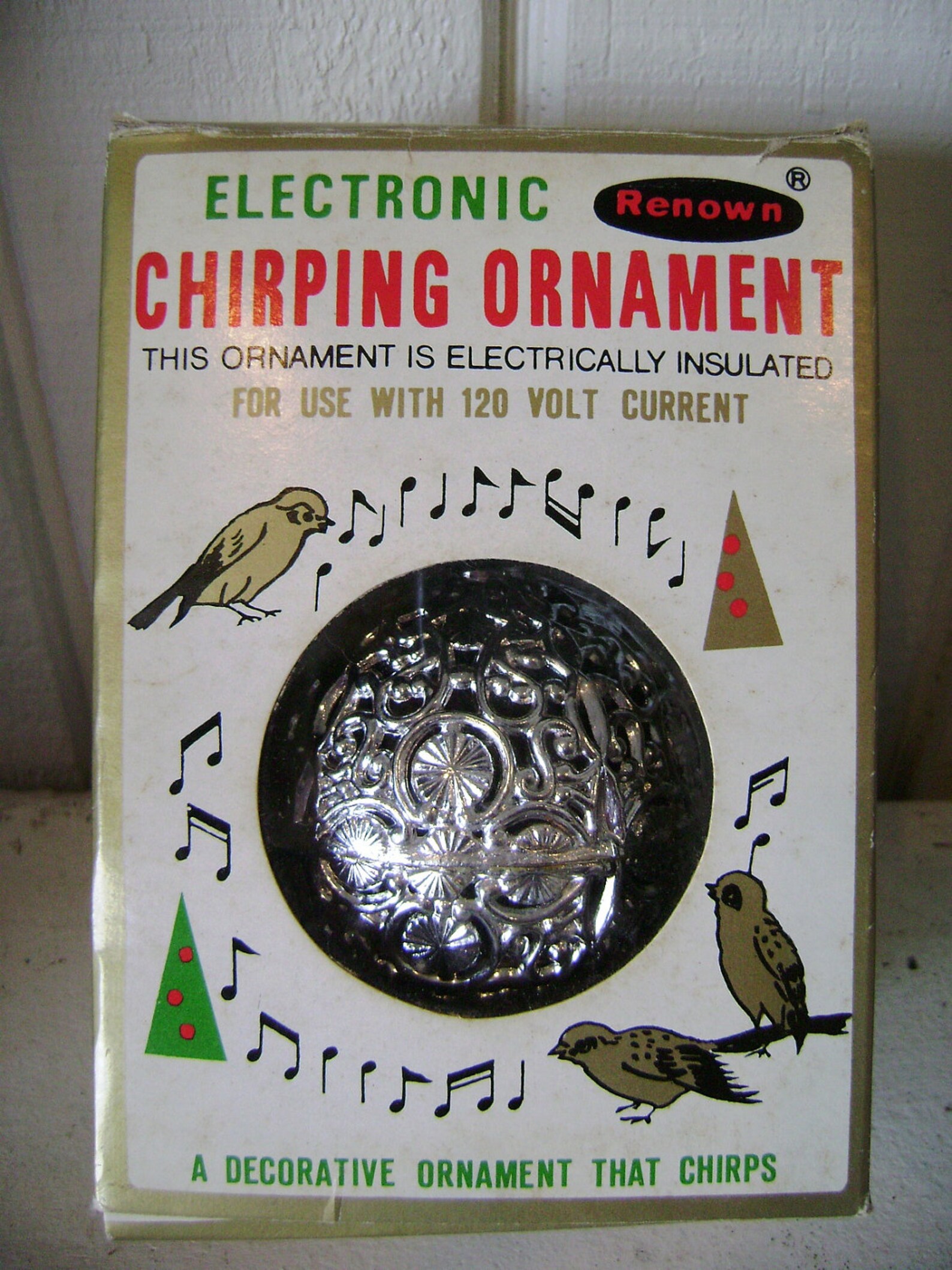Vintage Chirping Bird Ornament Bird Song Electronic Nature Etsy