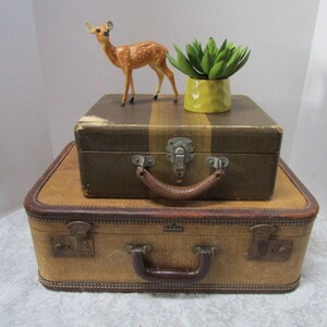 CHOICE Small Vintage Train Case / Cosmetic Case / Record Case - Etsy