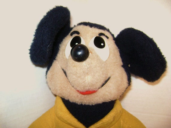 old mickey mouse stuffed toy
