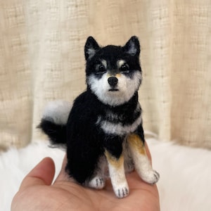Custom Dog Sculpture | Custom Felt Pets | Wool Felting Animals | Dog Memorial Gifts | Pet Replica | Pet Memorial Gifts | Christmas present