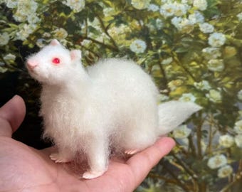 フェレット - リアルなポーズが取れるおもちゃ（オーダーメイド