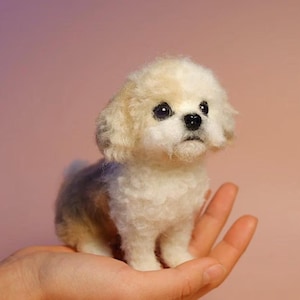 Custom Dog Sculpture | Custom Felt Pets | Wool Felting Animals | Dog Memorial Gifts | Pet Replica | Pet Memorial Gifts | Christmas present