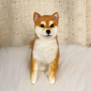 Custom Dog Sculpture | Custom Felt Pets | Wool Felting Animals | Dog Memorial Gifts | Pet Replica | Pet Memorial Gifts | Christmas present