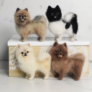 Custom Dog Sculpture | Custom Felt Pets | Wool Felting Animals | Dog Memorial Gifts | Pet Replica | Pet Memorial Gifts | Christmas present