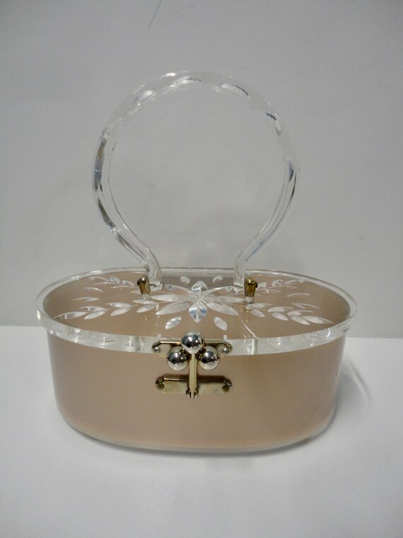 Vintage Charles S. Kahn Inc. Clear and Metallic