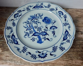 Blue Danube Japan 10 inches Dinner Plate. 1 Plate. Blue Onion.