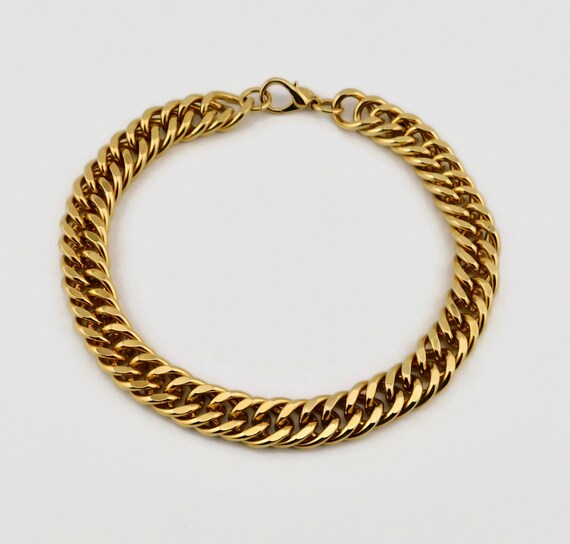 Erwin Pearl Gold tone Chunky Chain Necklace. Eleg… - image 3